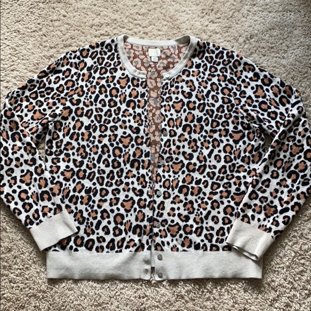 Leopard Cardigan